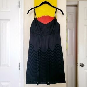 BCBG | Black Silk Mini Dress